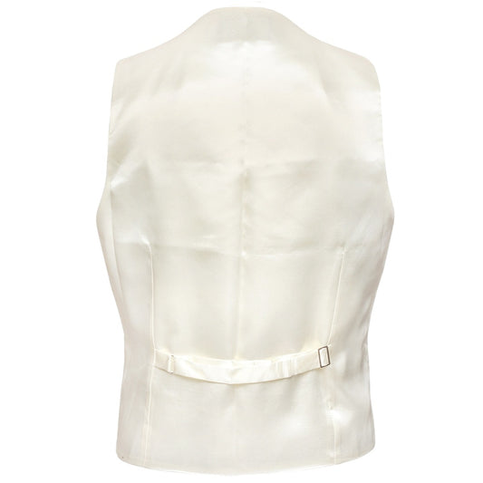 Ivory Floral Waistcoat 2