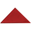 Plain Scarlet Red Pocket Square