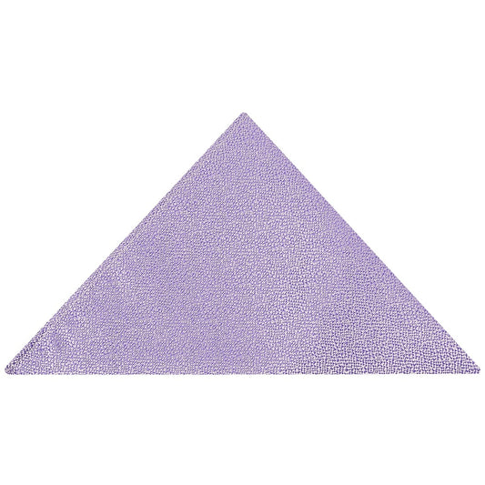 Plain Purple Textured Silk Pocket Square 1