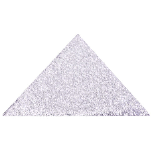 Plain Lilac Textured Silk Pocket Square 1