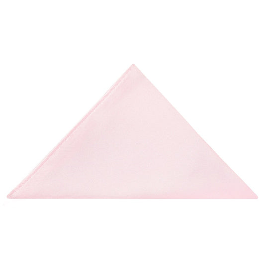Plain Blush Pink Pocket Square
