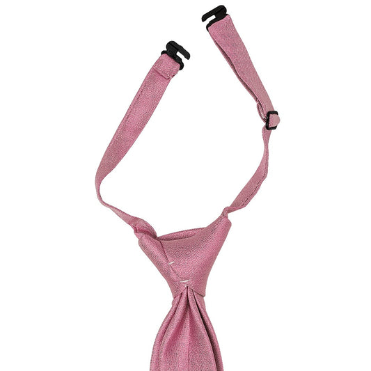 Pre Tied Dusty Pink Silk Boys Tie Age 4 7 2