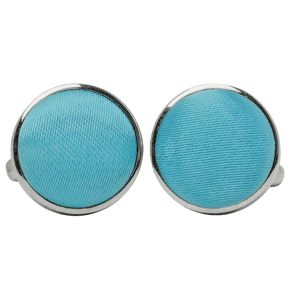 Plain Turquoise Cufflinks 1