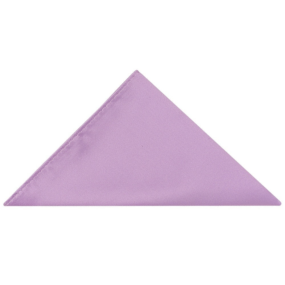 Pre Tied Lilac Satin Boys Bow Tie And Pocket Square Set 4