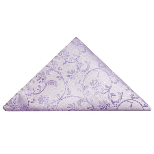 Lavender Floral Pocket Square 1