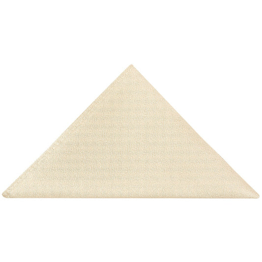 Plain Champagne Silk Pocket Square 1