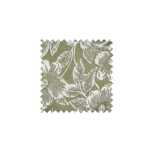 Olive Floral Silk Swatch - OGFF1