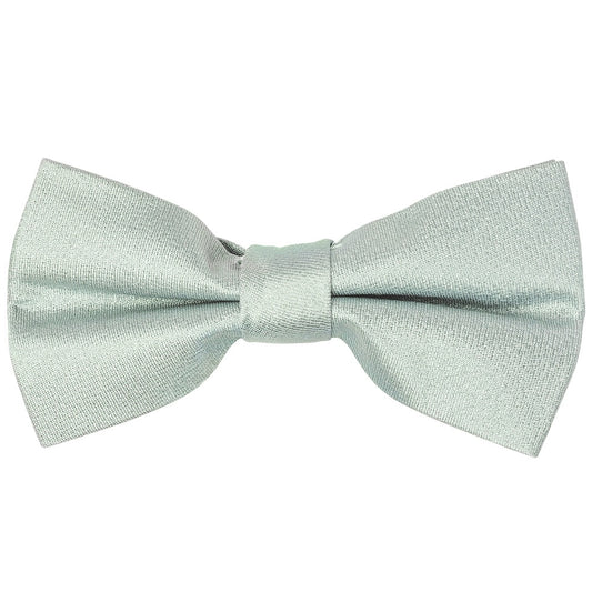 Pre Tied Duck Egg Silk Boys Bow Tie Age 18 Months 3 Years 1