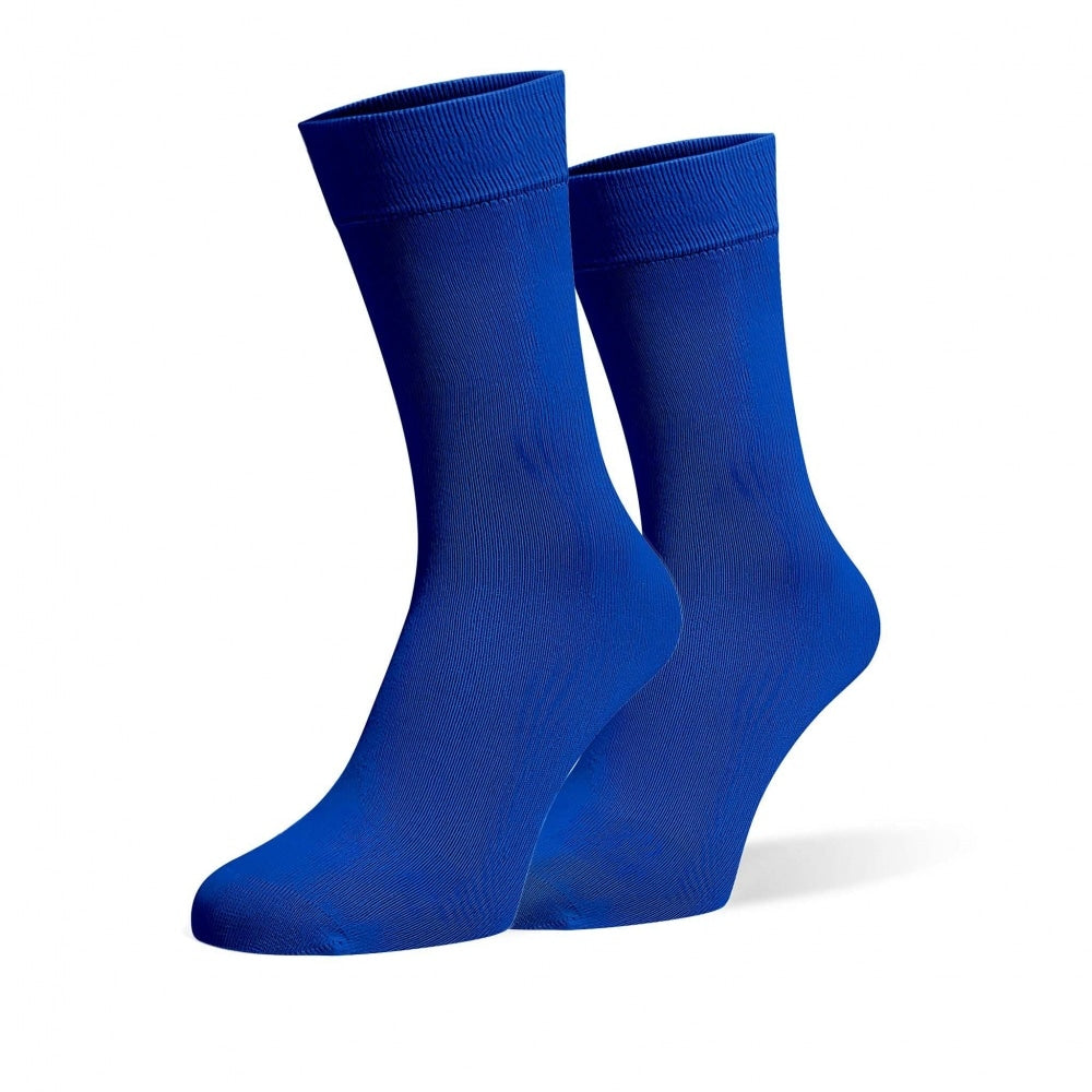 Royal Blue Cotton Socks 1