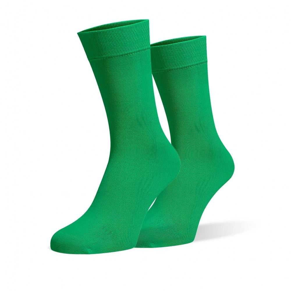 Emerald Green Cotton Socks 1