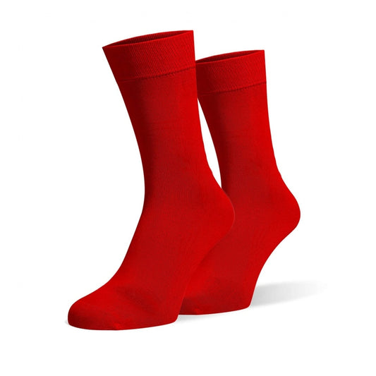 Red Cotton Socks 1