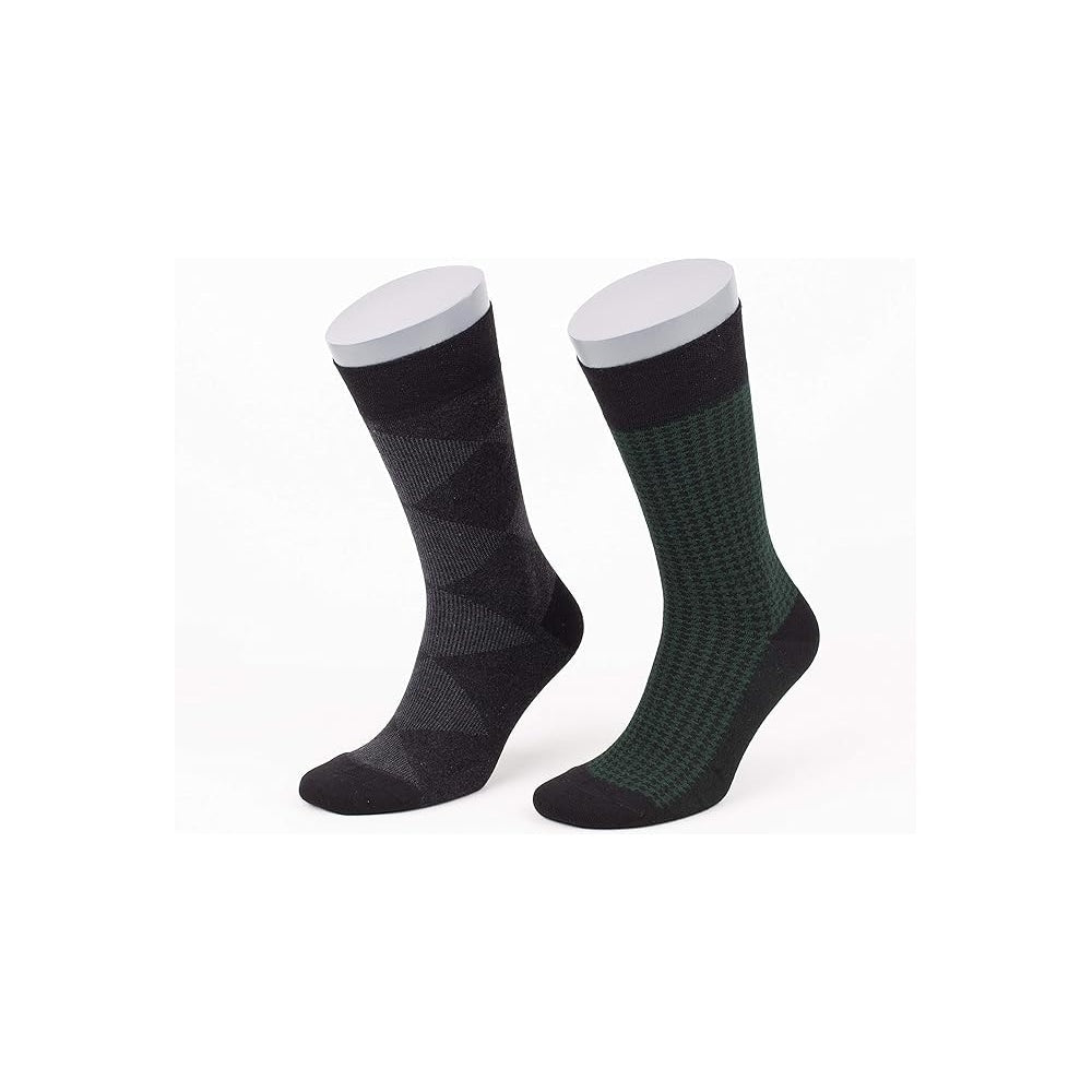 Wishsox 6 Pairs Premium Bamboo Cotton Socks Natural 4