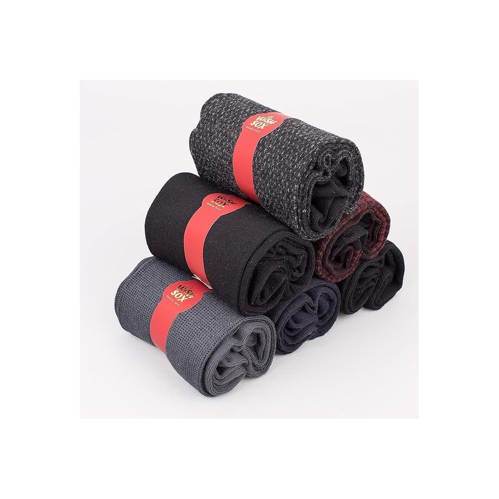 Wishsox 6 Pairs Premium Bamboo Cotton Socks Joyful 7