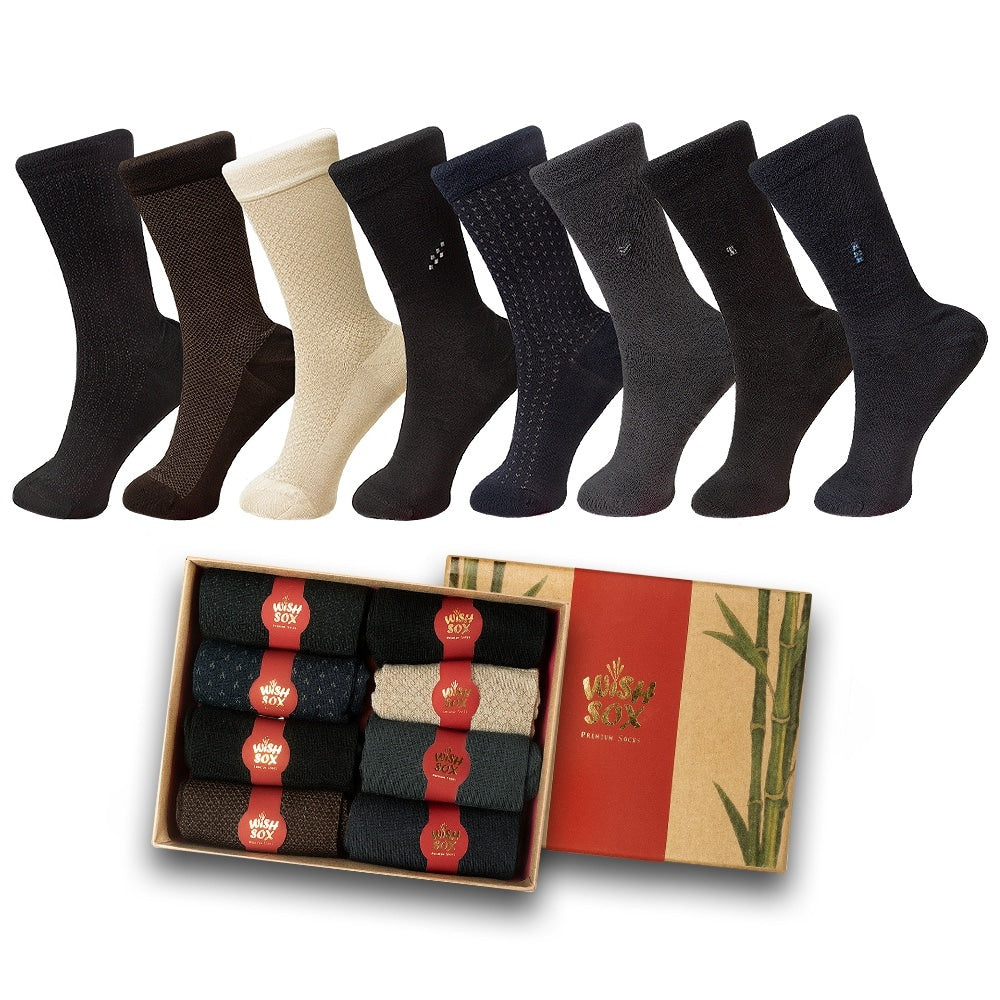 Wishsox 8 Pairs Premium Bamboo Socks 1
