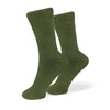Olive Cotton Socks