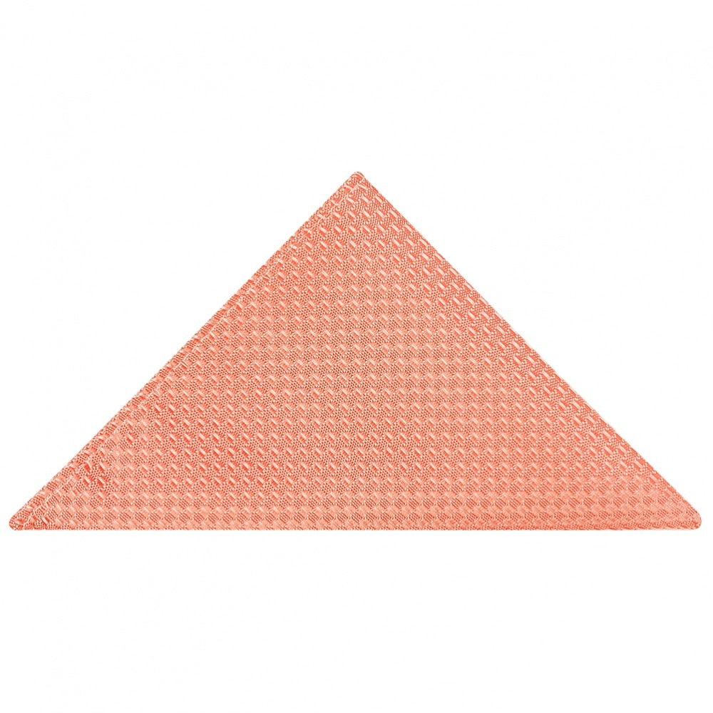 Coral Textured Pocket Square 1