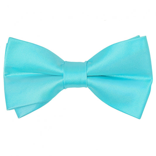 Pre Tied Tiffany Blue Boys Bow Tie Age 8 11 1
