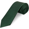 Bottle Green Silk Twill Classic Mens Tie