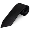 Black Silk Twill Silk Classic Mens Tie