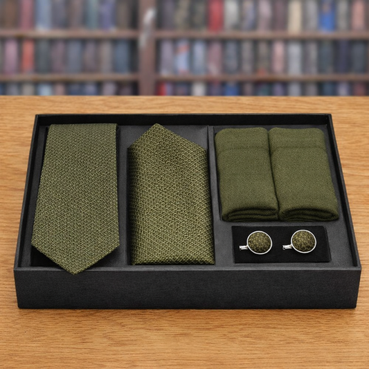 Olive Green Textured Classic Bundle