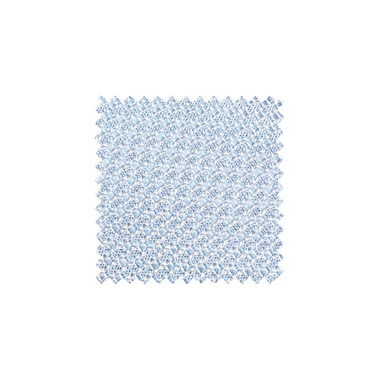 Blue Grenadine Silk Swatch - BUGG1