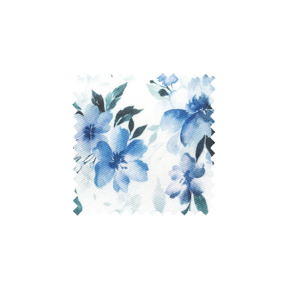 Blue Large Floral Swatch - BLFP1