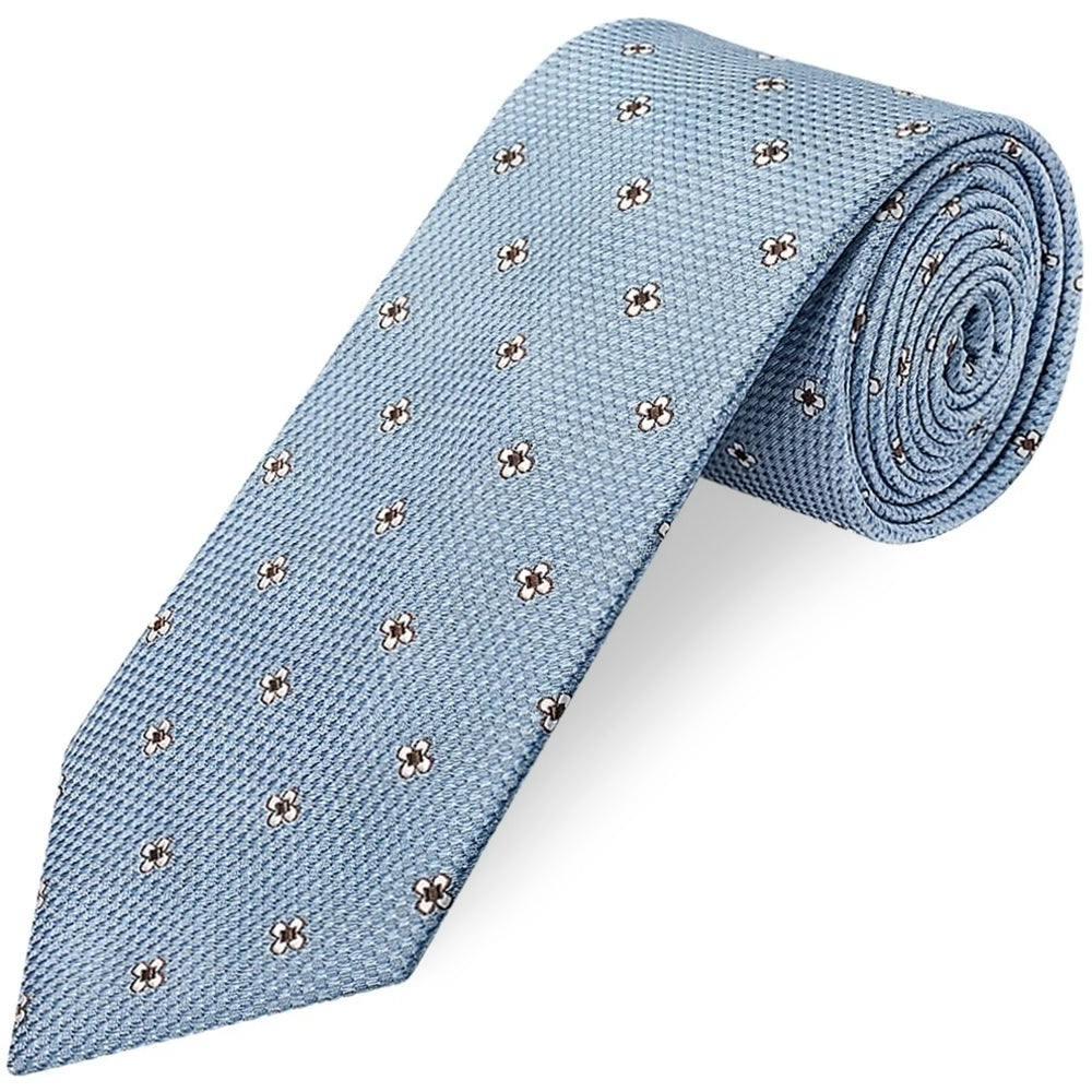Blue Petal Classic Men's Tie