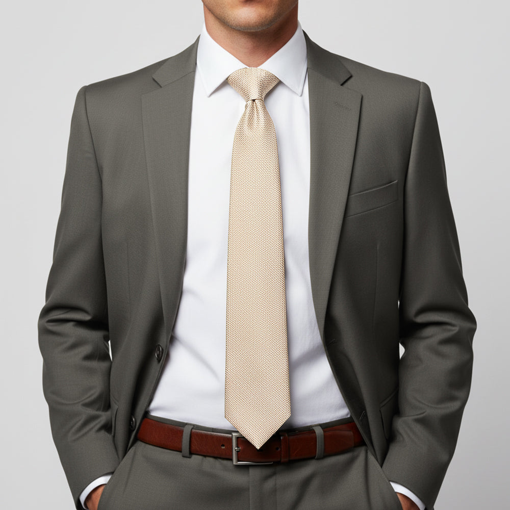 Gold Grenadine Mens Classic Tie