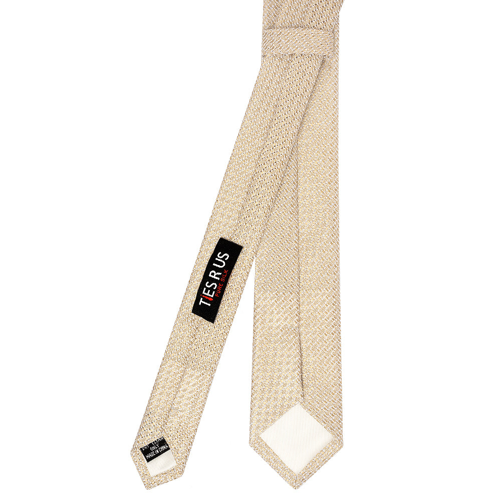 Gold Grenadine Mens Skinny Tie