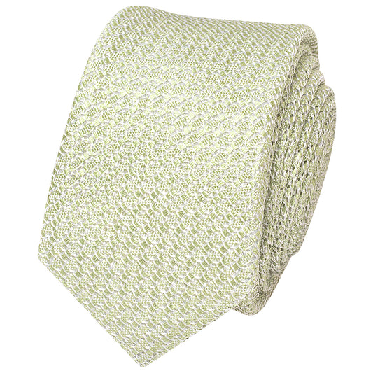Green Grenadine Mens Skinny Tie