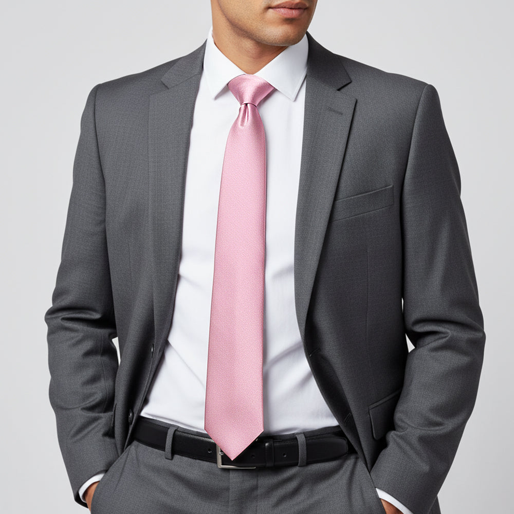 Light Dusty Pink Tie - Men's Tie in Classic Width