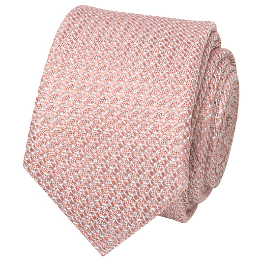 Pink Grenadine Mens Skinny Tie
