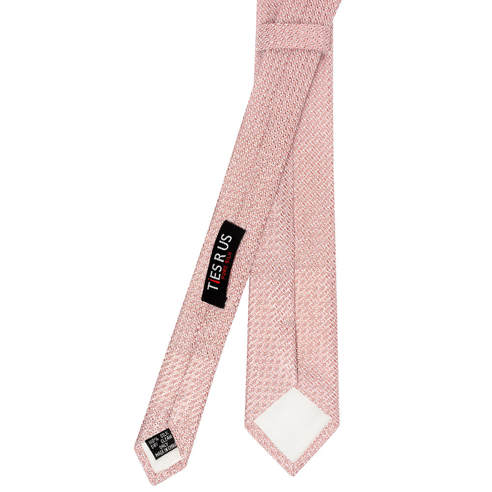 Pink Grenadine Mens Skinny Tie