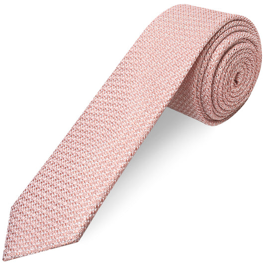 Pink Grenadine Mens Skinny Tie