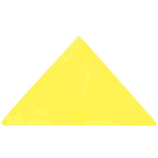 Sunshine Yellow Pocket Square