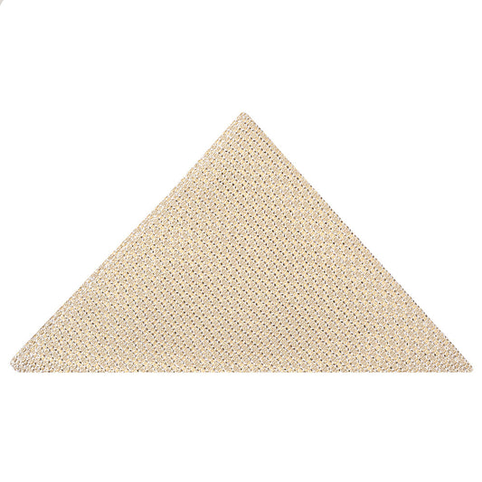 Gold Grenadine Silk Pocket Square