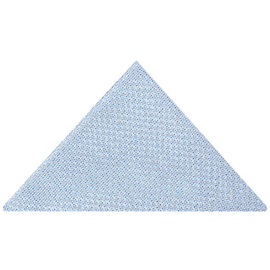 Blue Grenadine Silk Pocket Square