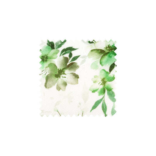 Green Large Floral Swatch - GNFP1